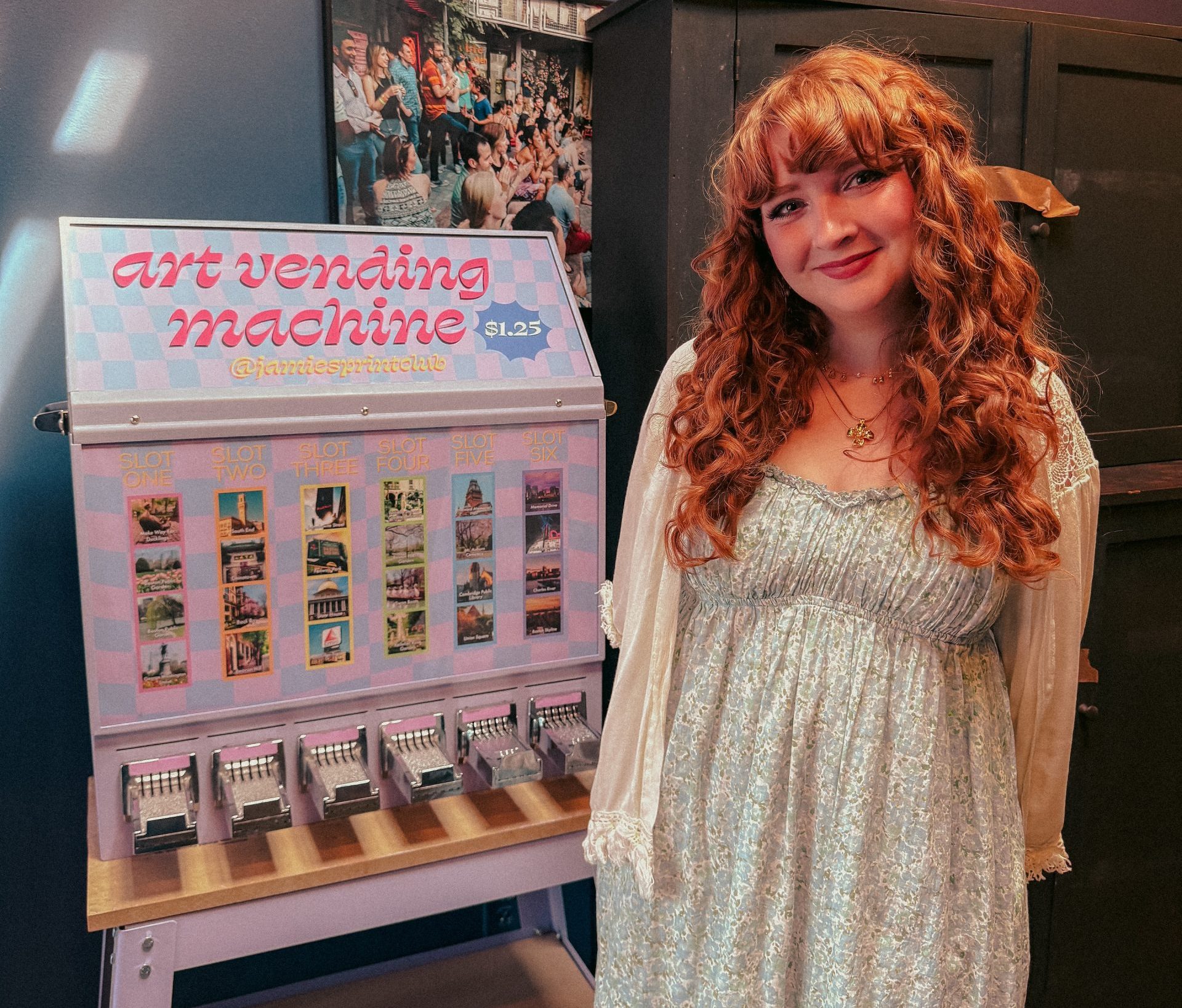 Vending machines dispense photographs and teen art around Cambridge and Somerville