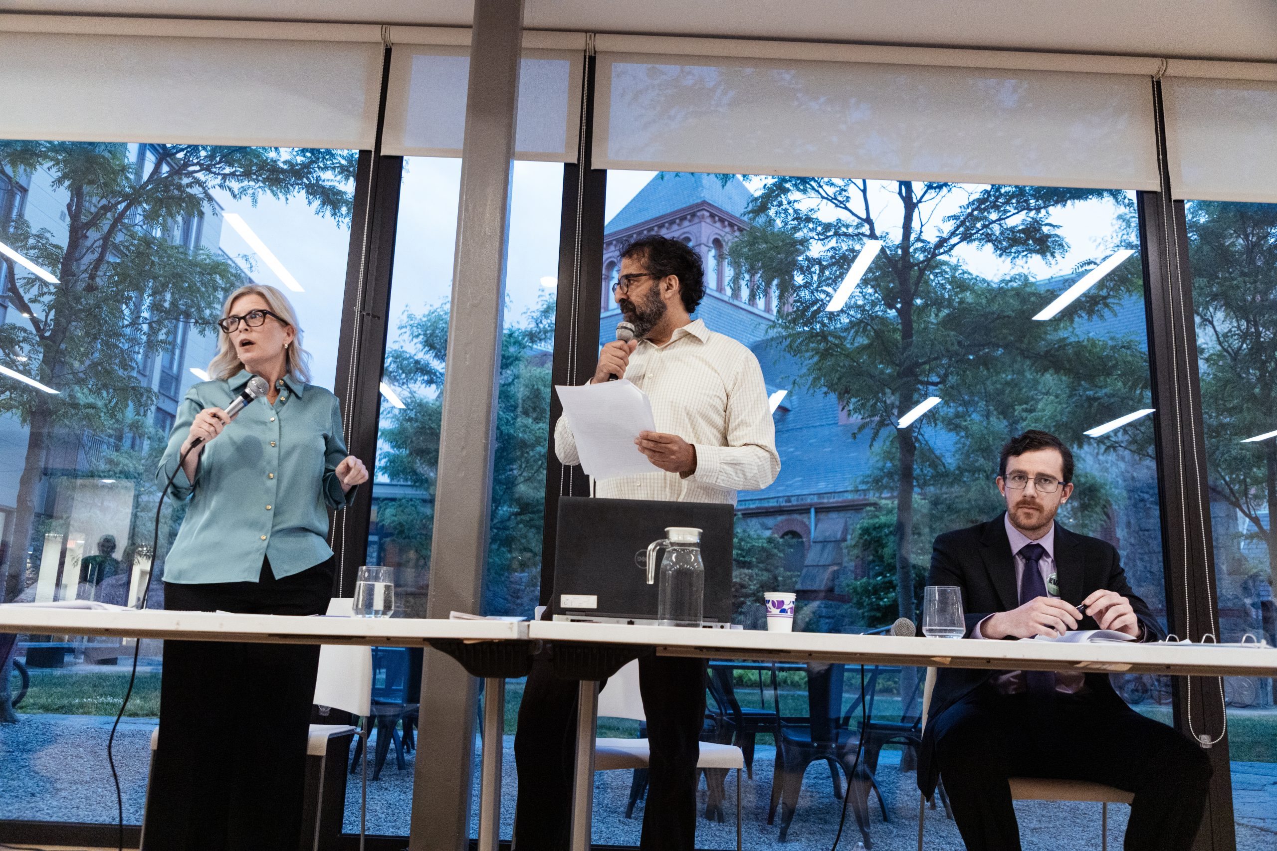 Transparency on tap during feisty debate between Decker and MacKay