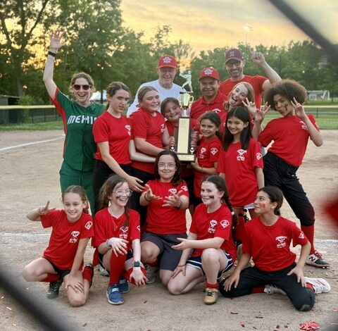 Color girls’ softball champions Ruby Red