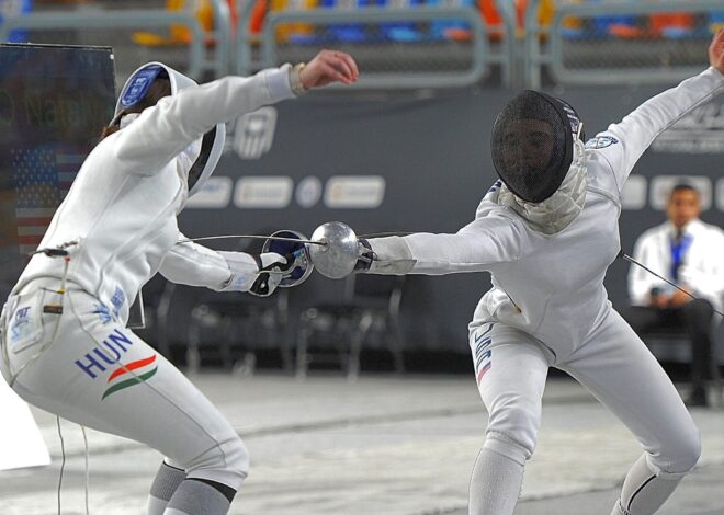 Cambridge fencer now ranked third in the world