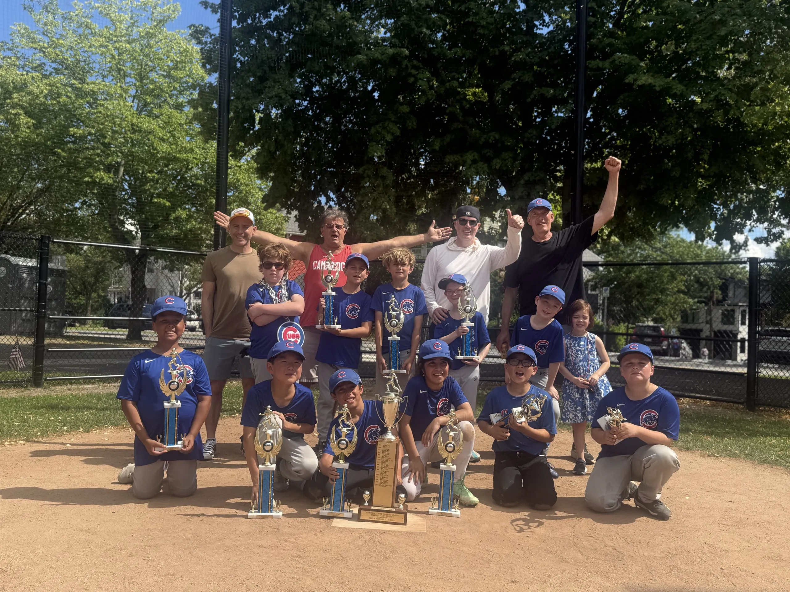 West Division Sweeps City Baseball Championship