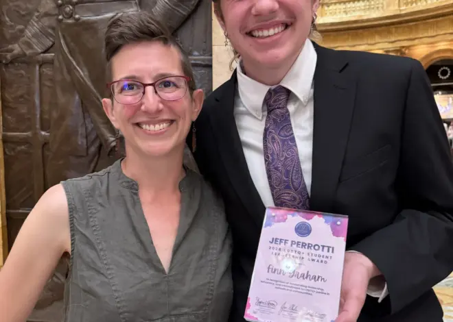 CRLS senior wins state LGBTQ+ award