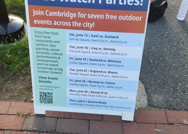 Cambridge prepares for World Cup to overflow