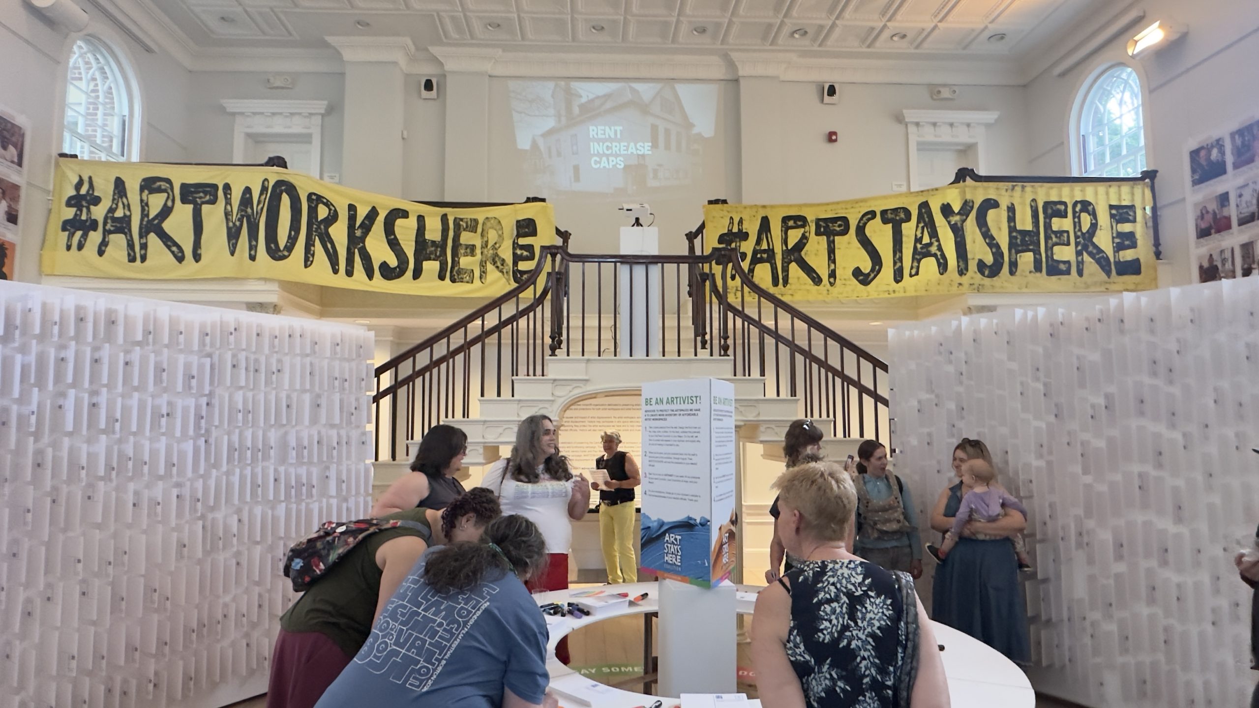 Somerville Museum exhibit raises awareness for artist displacement