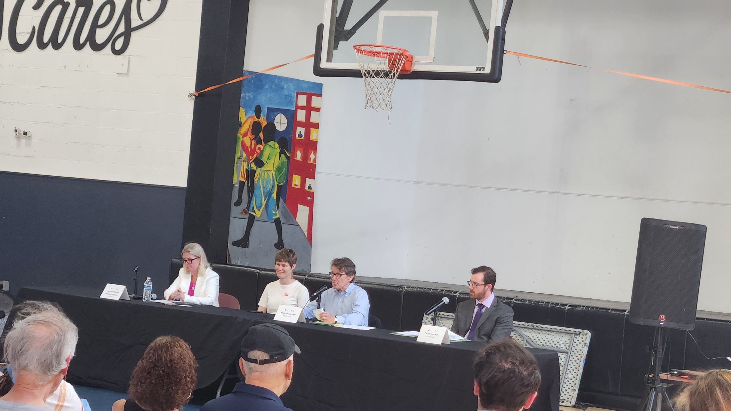 Social justice heats up second debate between Decker and MacKay