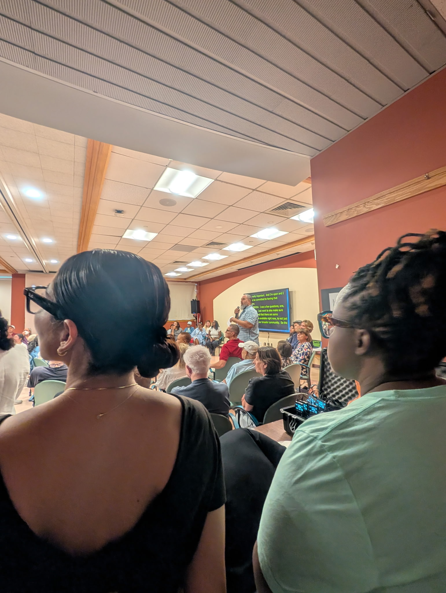 Community members criticize city officials in meeting following Bautista’s death