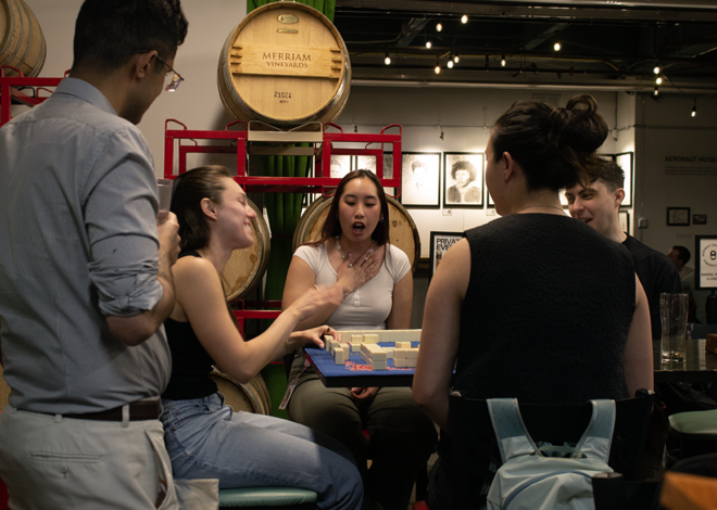 Backgammon and other traditional board games gather locals in a digital age