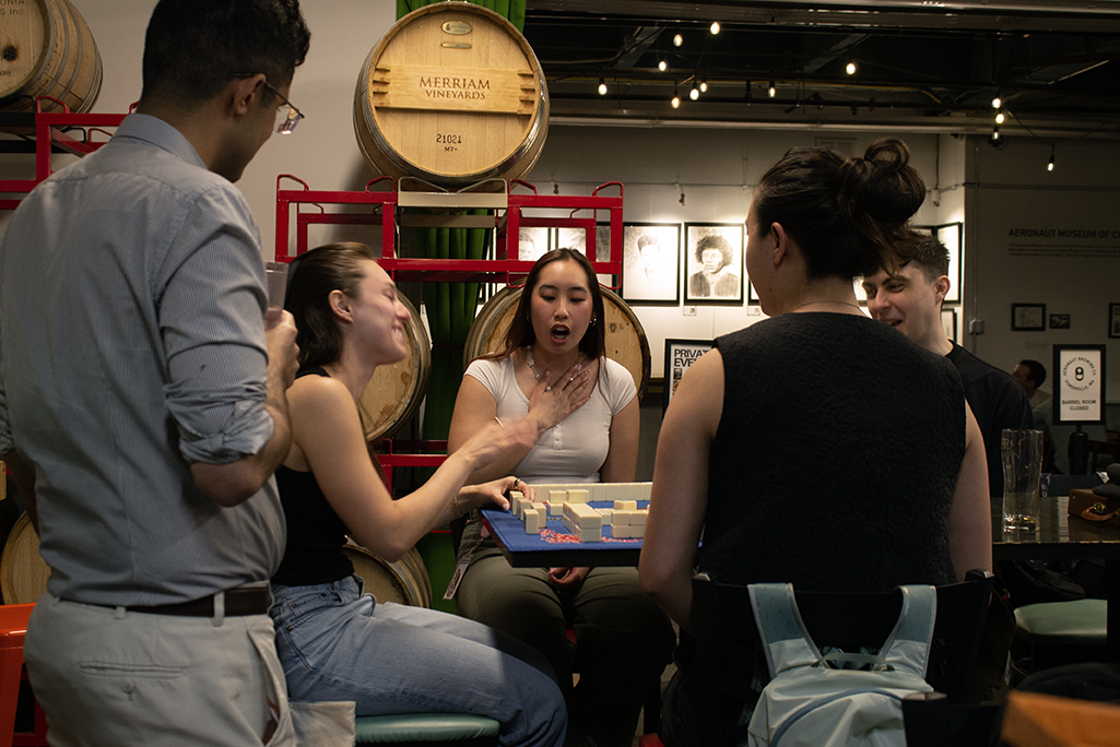 Backgammon and other traditional board games gather locals in a digital age