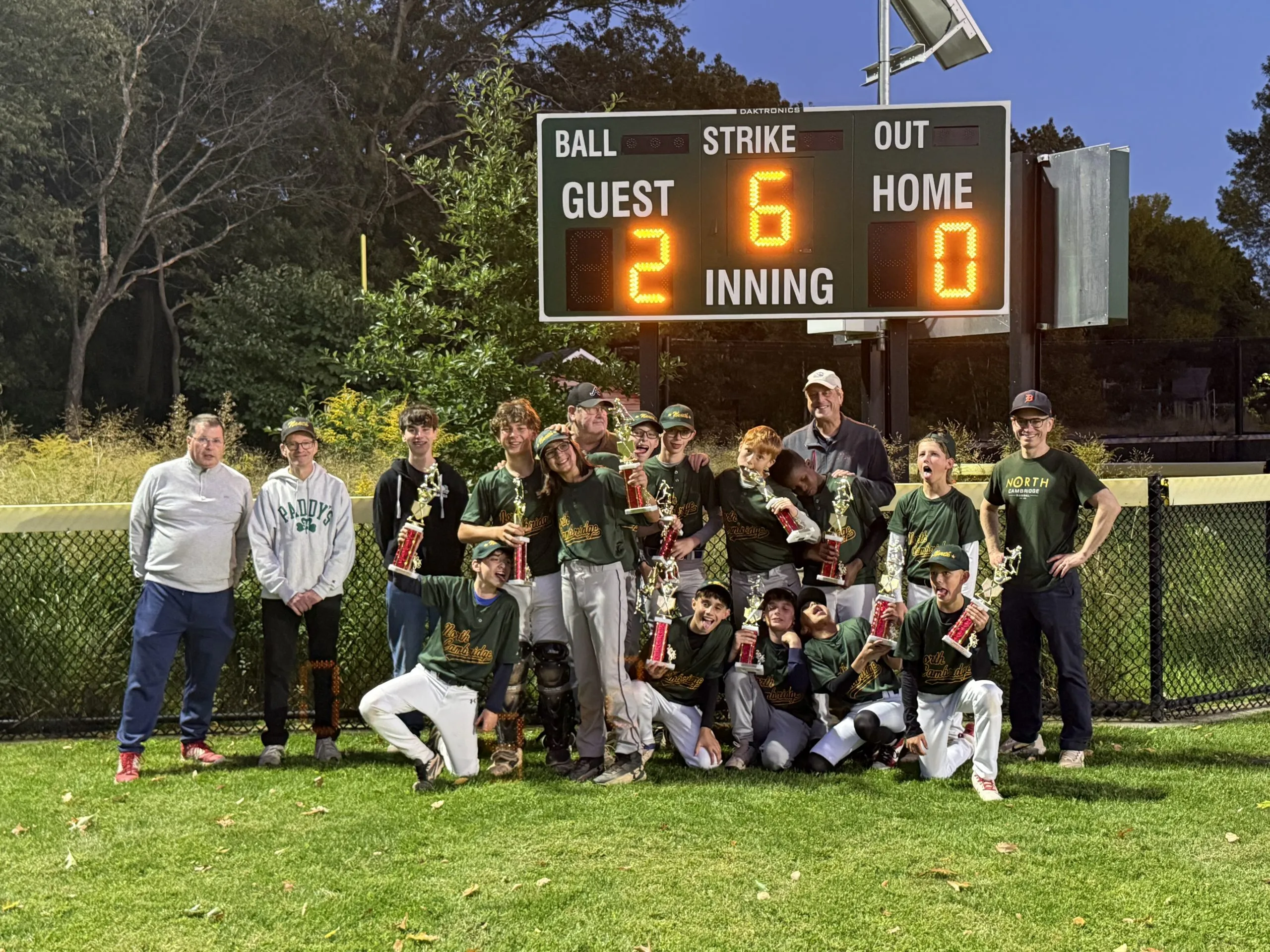 North Division sweeps city baseball All-Star tournament