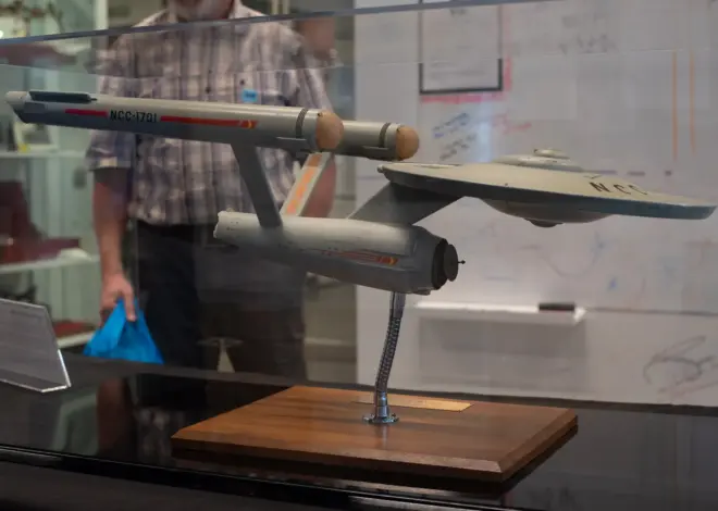 Original Starship Enterprise model boldly goes to MIT Museum